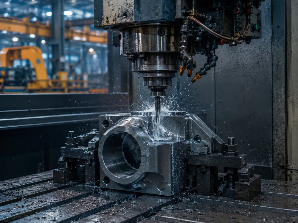 Precision machining for excavator attachments